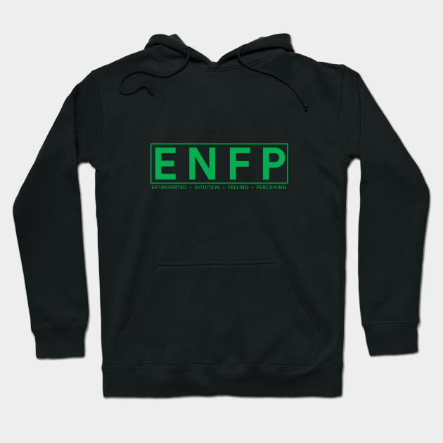 ENFP Personality (Modern Style) Hoodie by personalitysecret